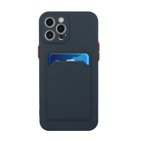Card Slot Design Shockproof TPU Protective Case, For iPhone 12 Pro Max, For iPhone X / XS, For iPhone XR, For iPhone XS Max
