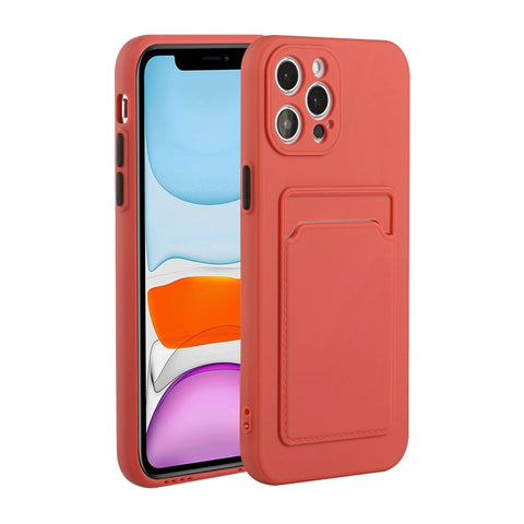 Card Slot Design Shockproof TPU Protective Case, For iPhone 12 Pro Max, For iPhone X / XS, For iPhone XR, For iPhone XS Max