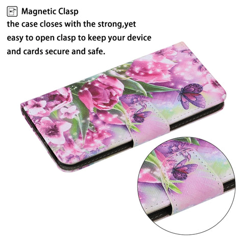 Coloured Drawing Pattern Horizontal Flip PU Leather Case with Holder & Card Slots & Wallet & Lanyard, For Samsung Galaxy A02, For Samsung Galaxy A22 4G, For Samsung Galaxy A22 5G