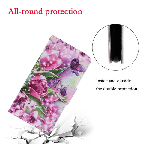 Coloured Drawing Pattern Horizontal Flip PU Leather Case with Holder & Card Slots & Wallet & Lanyard, For Samsung Galaxy A02, For Samsung Galaxy A22 4G, For Samsung Galaxy A22 5G