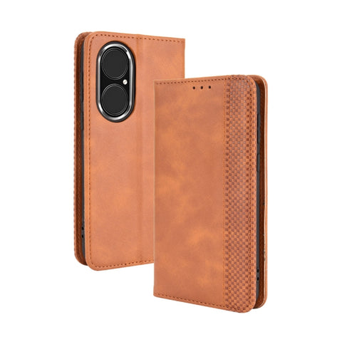 Magnetic Buckle Retro Crazy Horse Texture Horizontal Flip Leather Case with Holder & Card Slots & Photo Frame, For OPPO A54 5G / A74 5G / A93 5G, For OPPO A55 5G / A53s 5G, For OPPO A74 4G / F19 4G, For OPPO A94 5G / Reno5Z 5G / F19 Pro+ 5G            ...