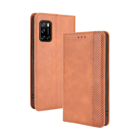 Magnetic Buckle Retro Crazy Horse Texture Horizontal Flip Leather Case with Holder & Card Slots & Photo Frame, For OPPO A54 5G / A74 5G / A93 5G, For OPPO A55 5G / A53s 5G, For OPPO A74 4G / F19 4G, For OPPO A94 5G / Reno5Z 5G / F19 Pro+ 5G            ...