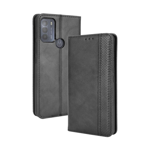 Magnetic Buckle Retro Crazy Horse Texture Horizontal Flip Leather Case with Holder & Card Slots & Photo Frame, For OPPO A54 5G / A74 5G / A93 5G, For OPPO A55 5G / A53s 5G, For OPPO A74 4G / F19 4G, For OPPO A94 5G / Reno5Z 5G / F19 Pro+ 5G            ...