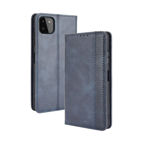 Magnetic Buckle Retro Crazy Horse Texture Horizontal Flip Leather Case with Holder & Card Slots & Photo Frame, For OPPO A54 5G / A74 5G / A93 5G, For OPPO A55 5G / A53s 5G, For OPPO A74 4G / F19 4G, For OPPO A94 5G / Reno5Z 5G / F19 Pro+ 5G            ...