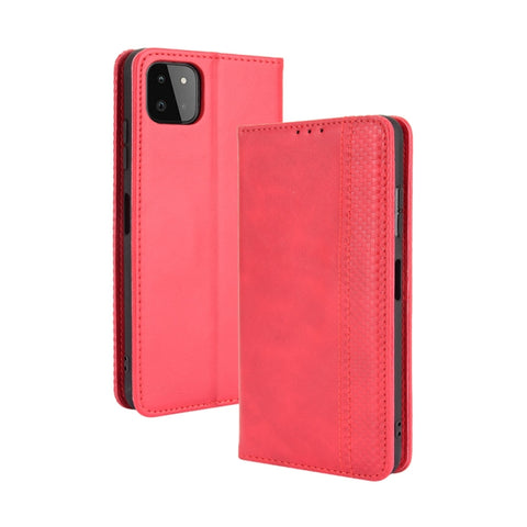Magnetic Buckle Retro Crazy Horse Texture Horizontal Flip Leather Case with Holder & Card Slots & Photo Frame, For OPPO A54 5G / A74 5G / A93 5G, For OPPO A55 5G / A53s 5G, For OPPO A74 4G / F19 4G, For OPPO A94 5G / Reno5Z 5G / F19 Pro+ 5G            ...