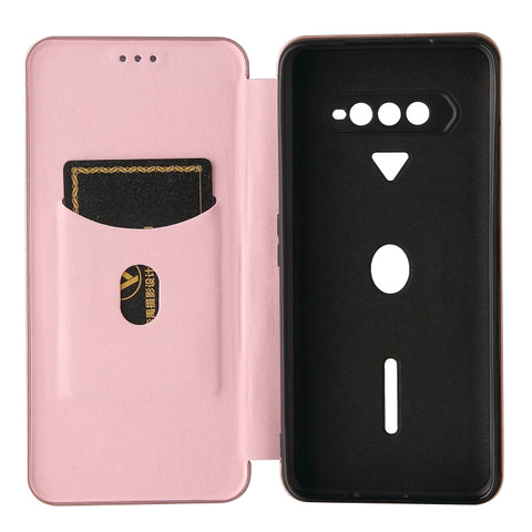 Carbon Fiber Texture Magnetic Horizontal Flip TPU + PC + PU Leather Case with Card Slot, For Xiaomi Black Shark 4 / 4 Pro, For Samsung Galaxy A82 5G /Quantum 2