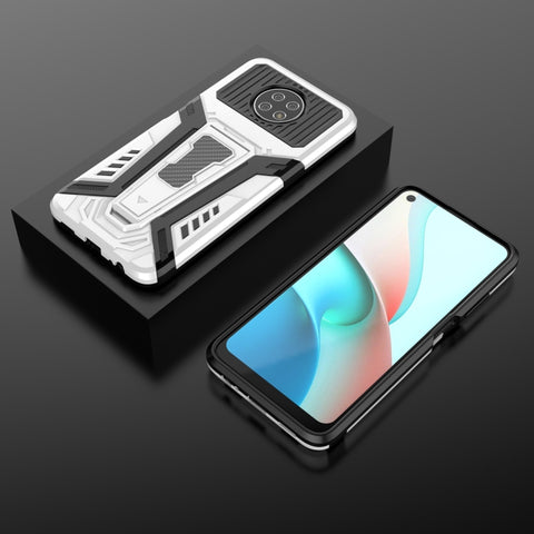 War Chariot Series Armor All-inclusive Shockproof PC + TPU Protective Case with Invisible Holder, For Xiaomi Redmi Note 9 5G, For Xiaomi Redmi Note 9S, For Samsung Galaxy S21+ 5G