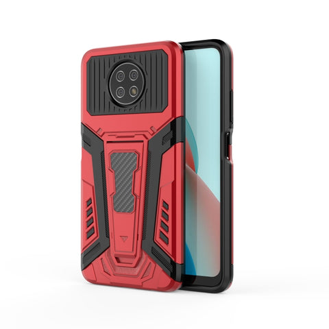 War Chariot Series Armor All-inclusive Shockproof PC + TPU Protective Case with Invisible Holder, For Xiaomi Redmi Note 9 5G, For Xiaomi Redmi Note 9S, For Samsung Galaxy S21+ 5G