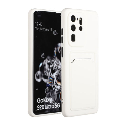 Card Slot Design Shockproof TPU Protective, For Samsung Galaxy S20+, For Samsung Galaxy S20 Ultra, For Samsung Galaxy S20 FE, For Samsung Galaxy S21 5G