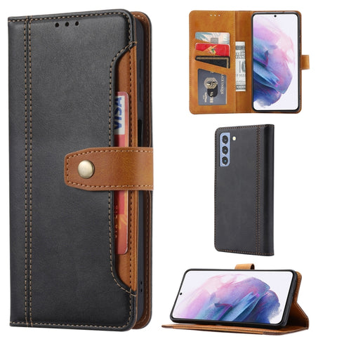 Calf Texture Double Fold Clasp Horizontal Flip Leather Case with Photo Frame & Holder & Card Slots & Wallet, For Samsung Galaxy S21 FE, For Xiaomi Mi 11 Lite, For Xiaomi Mi 11 Pro