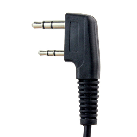 RETEVIS TK Throat PTT Covert Acoustic Tube Earphone Speaker Microphone for H-777 / RT-5R / RT-5RV / RT-B6, TK Throat