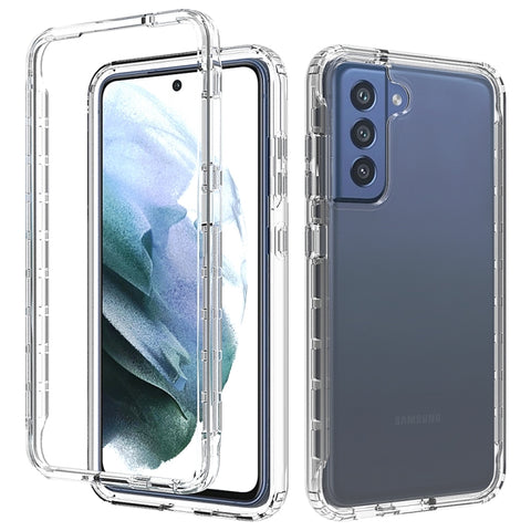 Shockproof Highly Transparent PC+TPU Protective Case, For Samsung Galaxy S21 FE, For Xiaomi Mi 10T Pro 5G, For Xiaomi Poco X3 NFC, For Xiaomi Redmi Note 10, For Xiaomi Redmi Note 10 Pro