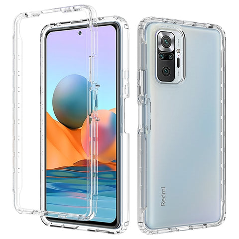 Shockproof Highly Transparent PC+TPU Protective Case, For Samsung Galaxy S21 FE, For Xiaomi Mi 10T Pro 5G, For Xiaomi Poco X3 NFC, For Xiaomi Redmi Note 10, For Xiaomi Redmi Note 10 Pro