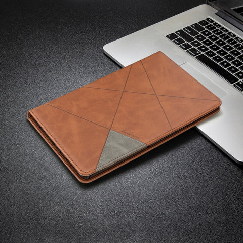 Rhombus Texture Horizontal Flip Magnetic Leather Case with Holder & Card Slots, For Samsung Galaxy Tab A7 10.4 (2020)