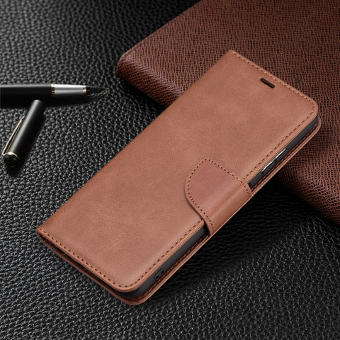 Retro Lambskin Texture Pure Color Horizontal Flip PU Leather Case with Holder & Card Slots & Wallet & Lanyard, For Samsung Galaxy A22 5G, For Samsung Galaxy A82 5G