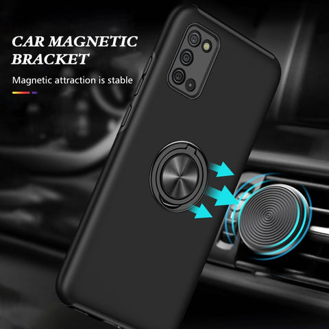 PC + TPU Shockproof Magnetic Protective Case with Invisible Ring Holder, For Samsung Galaxy A01 Core, For Samsung Galaxy A02s US Version, For Samsung Galaxy A20 / A30, For Samsung Galaxy A02 EU Version, For Samsung Galaxy A11                           ...
