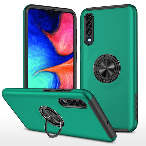 PC + TPU Shockproof Magnetic Protective Case with Invisible Ring Holder, For Samsung Galaxy A01 Core, For Samsung Galaxy A02s US Version, For Samsung Galaxy A20 / A30, For Samsung Galaxy A02 EU Version, For Samsung Galaxy A11                           ...