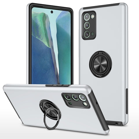 PC + TPU Shockproof Magnetic Protective Case with Invisible Ring Holder, For Samsung Galaxy A01 Core, For Samsung Galaxy A02s US Version, For Samsung Galaxy A20 / A30, For Samsung Galaxy A02 EU Version, For Samsung Galaxy A11                           ...
