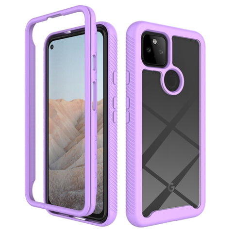 Starry Sky Solid Color Series Shockproof PC + TPU Case, For Google Pixel 5A 5G, For Samsung Galaxy A22 5G