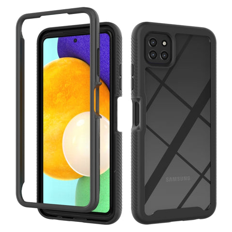 Starry Sky Solid Color Series Shockproof PC + TPU Case, For Google Pixel 5A 5G, For Samsung Galaxy A22 5G