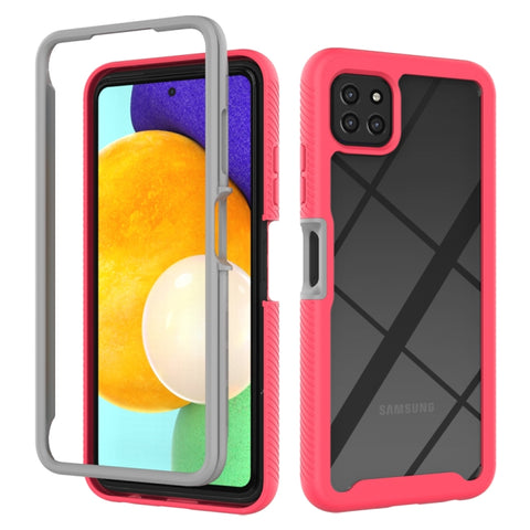 Starry Sky Solid Color Series Shockproof PC + TPU Case, For Google Pixel 5A 5G, For Samsung Galaxy A22 5G