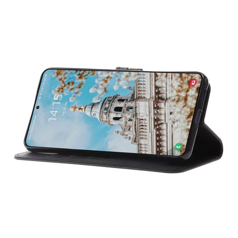 Embossed Happy Cat Pattern Horizontal Flip Leather Case with Holder & Card Slots & Wallet, For Samsung Galaxy S21 FE, For Samsung Galaxy A12, For Samsung Galaxy A22 4G, For Samsung Galaxy A22 5G EU Version, For Samsung Galaxy A32 4G                    ...
