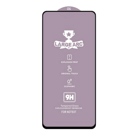 25 PCS 9H HD Large Arc High Alumina Full Screen Tempered Glass Film, For Samsung Galaxy A52 4G (25 PCS)