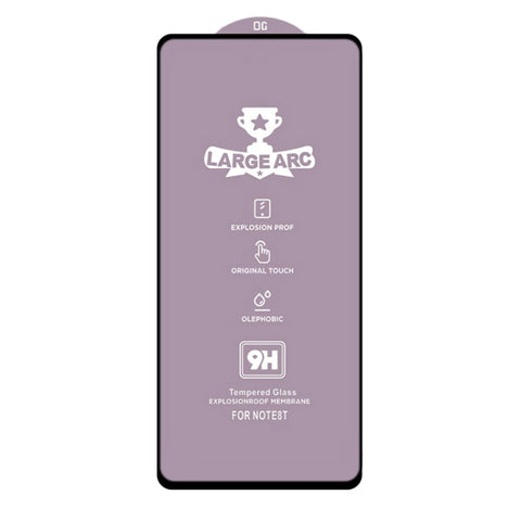 9H HD Large Arc High Alumina Full Screen Tempered Glass Film, For Samsung Galaxy A72 4G (1 PCS)