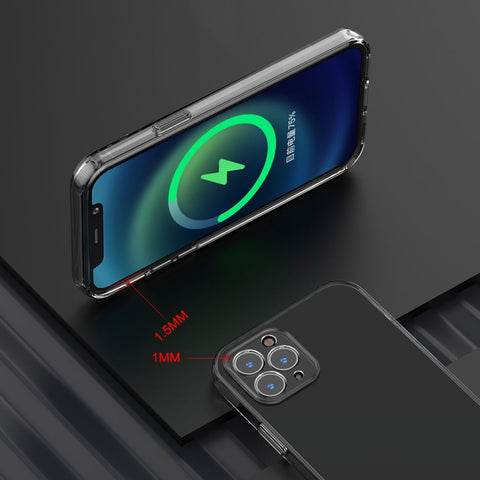 Acrylic Shockproof Protective Case, For iPhone 11, For iPhone 11 Pro, For iPhone 11 Pro Max, For iPhone 12 Pro Max, For iPhone 12, For iPhone 12 Pro, For iPhone 12 Mini