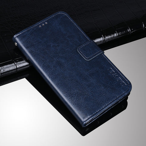 idewei Crazy Horse Texture Horizontal Flip Leather Case with Holder & Card Slots & Wallet, For Honor X20 SE, For Nokia X10 / X20