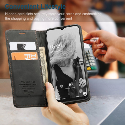 CaseMe 013 Multifunctional Horizontal Flip Leather Case with Card Slot & Holder & Wallet, For Samsung Galaxy A22 5G