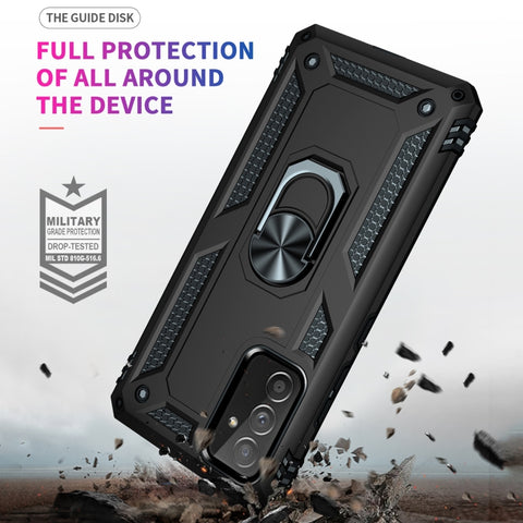 Shockproof TPU + PC Protective Case with 360 Degree Rotating Holder, For Samsung Galaxy A82 5G, For Xiaomi Redmi Note 10 5G