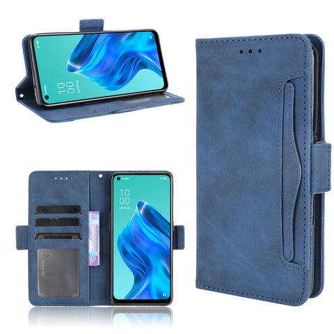 Skin Feel Calf Pattern Horizontal Flip Leather Case with Holder & Card Slots & Photo Frame, For Motorola Moto G40 Fusion / Moto G60, For OPPO Realme C11 2021 / C20 / C20A, For OPPO Reno5 A, For TCL 20 5G / 20S, For TCL 20 Pro 5G, For TCL 20 SE         ...