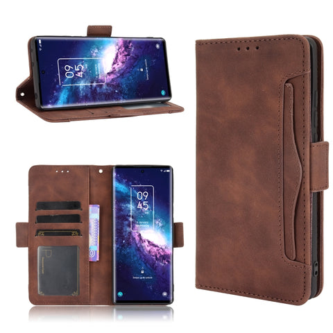 Skin Feel Calf Pattern Horizontal Flip Leather Case with Holder & Card Slots & Photo Frame, For Motorola Moto G40 Fusion / Moto G60, For OPPO Realme C11 2021 / C20 / C20A, For OPPO Reno5 A, For TCL 20 5G / 20S, For TCL 20 Pro 5G, For TCL 20 SE         ...