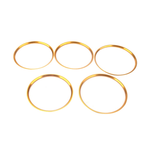 5 PCS Car Air Conditioner Air Outlet Decorative Ring for Mercedes-Benz, A5819-01, A5819-02, A5819-03