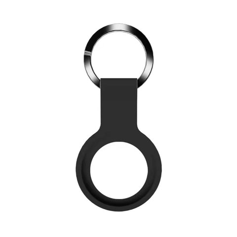 Mutural Liquid Silicone Protective Case with Key Ring for AirTag 2nd Gen / AirTag 1st Gen