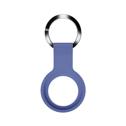 Mutural Liquid Silicone Protective Case with Key Ring for AirTag 2nd Gen / AirTag 1st Gen