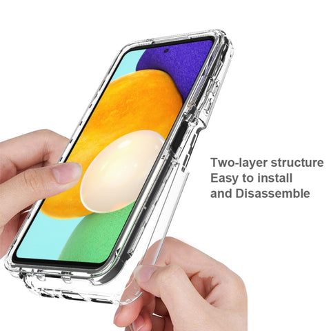 Shockproof Highly Transparent PC+TPU Protective Case, For Samsung Galaxy A22 5G, For Samsung Galaxy A22 4G, For Samsung Galaxy A82 5G