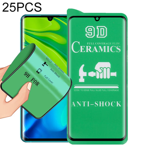 25 PCS 9D Full Screen Full Glue Ceramic Film, For Samsung Galaxy Note8 (25 PCS), For Samsung Galaxy Note9 (25 PCS), For Samsung Galaxy Note10 (25 PCS), For Huawei Mate 20 Pro (25 PCS), For OnePlus 7 Pro (25 PCS), For OnePlus 8 / 8 5G UW Verizon (25 PCS...