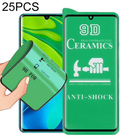 25 PCS 9D Full Screen Full Glue Ceramic Film, For Samsung Galaxy Note8 (25 PCS), For Samsung Galaxy Note9 (25 PCS), For Samsung Galaxy Note10 (25 PCS), For Huawei Mate 20 Pro (25 PCS), For OnePlus 7 Pro (25 PCS), For OnePlus 8 / 8 5G UW Verizon (25 PCS...
