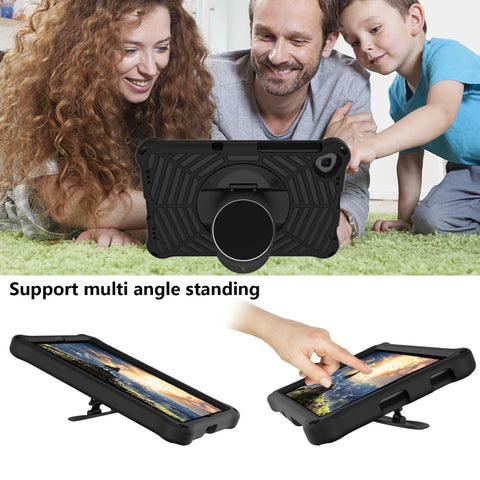 Spider King EVA Protective Case with Adjustable Shoulder Strap & Holder, For Lenovo M10 Plus TB-X606F, For Lenovo M10 FHD REL TB-X605FC / TB-X605LC, For Lenovo Tab M10 TB-X505F & TB-X605F / P10 TB-X705F, For Lenovo Tab P11 TB-J606F / XiaoXin Pad 11    ...