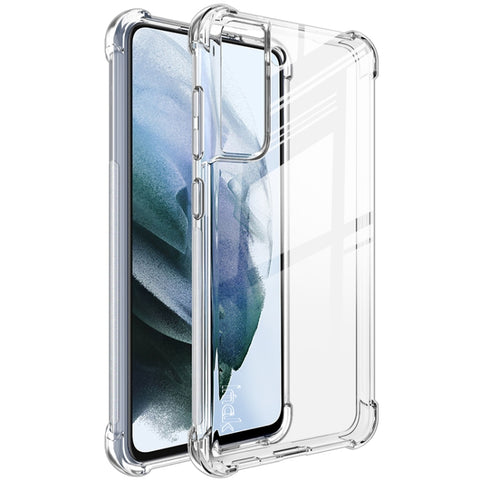 IMAK All-inclusive Shockproof Airbag TPU Case with Screen Protector, For Samsung Galaxy S21 FE 5G, For Motorola Moto G40 Fusion / G60