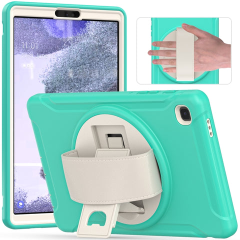 360 Degree Rotation PC + TPU Protective Case with Holder & Hand-strap, For Samsung Galaxy A7 Lite T220 / T225