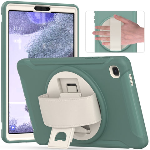 360 Degree Rotation PC + TPU Protective Case with Holder & Hand-strap, For Samsung Galaxy A7 Lite T220 / T225