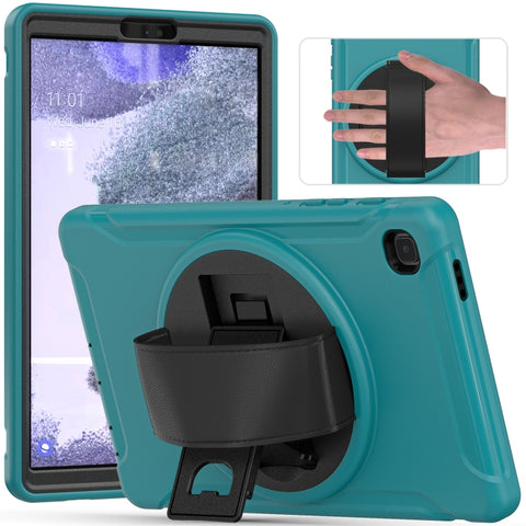 360 Degree Rotation PC + TPU Protective Case with Holder & Hand-strap, For Samsung Galaxy A7 Lite T220 / T225