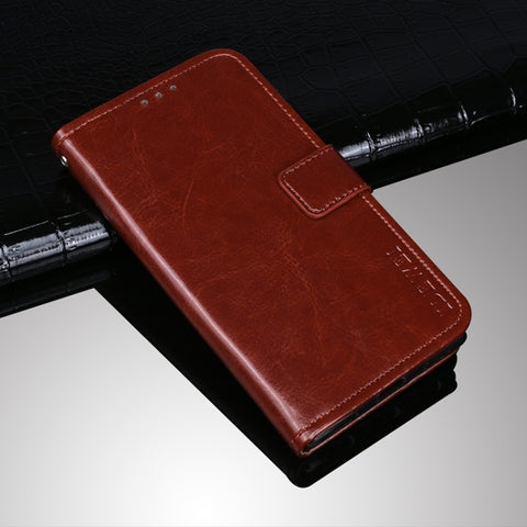 idewei Crazy Horse Texture Horizontal Flip Leather Case with Holder & Card Slots & Wallet, For OPPO Realme Narzo 30 5G, For Samsung Galaxy A82 5G, For Wiko Y62, For Xiaomi Poco M3 Pro 5G, For Xiaomi M3 Pro 5G