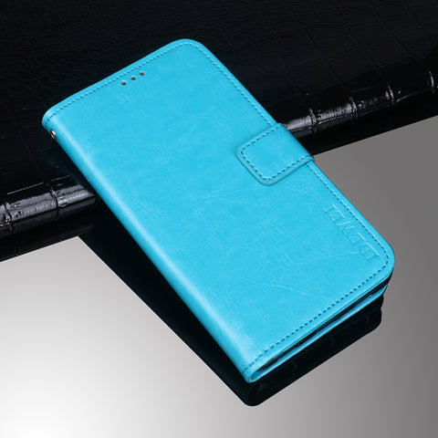 idewei Crazy Horse Texture Horizontal Flip Leather Case with Holder & Card Slots & Wallet, For OPPO Realme Narzo 30 5G, For Samsung Galaxy A82 5G, For Wiko Y62, For Xiaomi Poco M3 Pro 5G, For Xiaomi M3 Pro 5G