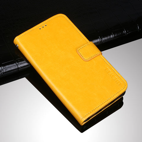 idewei Crazy Horse Texture Horizontal Flip Leather Case with Holder & Card Slots & Wallet, For OPPO Realme Narzo 30 5G, For Samsung Galaxy A82 5G, For Wiko Y62, For Xiaomi Poco M3 Pro 5G, For Xiaomi M3 Pro 5G