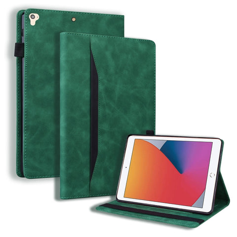 Business Shockproof Horizontal Flip Leather Case with Holder & Card Slots & Photo Frame & Pen Slot & Sleep / Wake-up Function, For iPad 9.7 2018 & 2017 / Pro 9.7 / Air 2, For iPad 10.2 2019 & 2020 / Pro 10.5 inch, For iPad Mini 5 / 4 / 3 / 2 / 1       ...