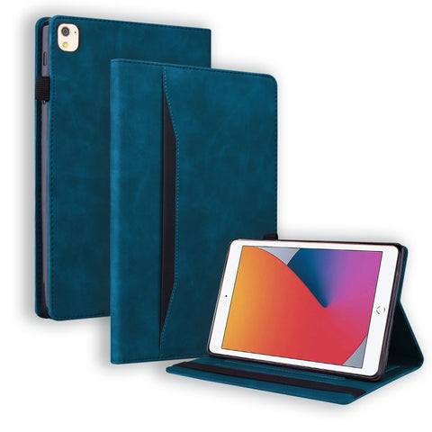 Business Shockproof Horizontal Flip Leather Case with Holder & Card Slots & Photo Frame & Pen Slot & Sleep / Wake-up Function, For iPad 9.7 2018 & 2017 / Pro 9.7 / Air 2, For iPad 10.2 2019 & 2020 / Pro 10.5 inch, For iPad Mini 5 / 4 / 3 / 2 / 1       ...